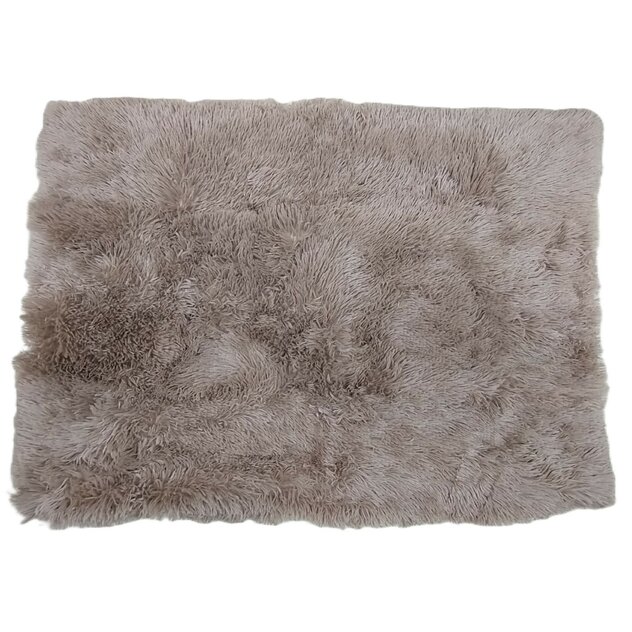 hnedá chlpatá podložka 00-